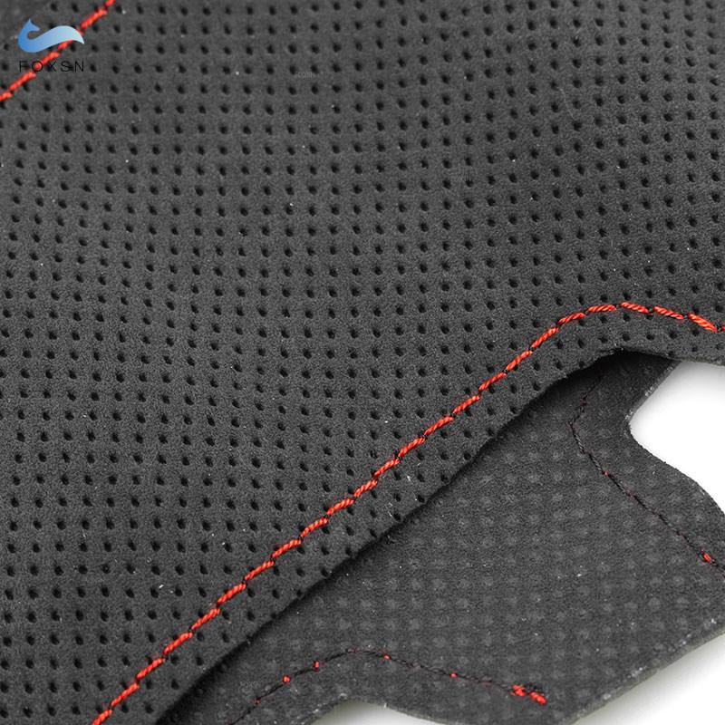 Car Steering Wheel Suede Leather Cover Trim For BMW 5 6 7 Series F10 F07 F11 2009-2017 F12 F13 F06 2011-2018 F01 F02 2008-2015