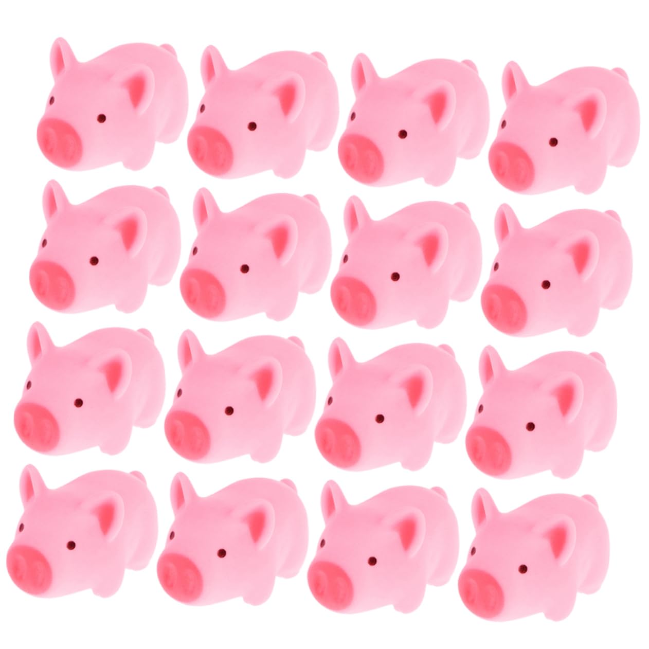 

KONTONTY 15-Piece Baby Bath Doll Set, Pig-Shaped Bath Toys with Sounding Rubber Toys for Toddlers, Gentle on Skin, Lightweight and Easy to Hold,