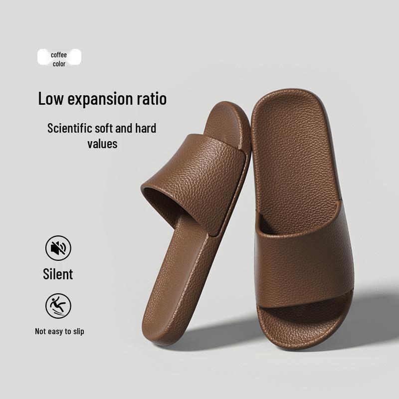 Women's & Men's Non-slip Indoor Shower Slippers - Deodorant EVA Silent Sandals for Home