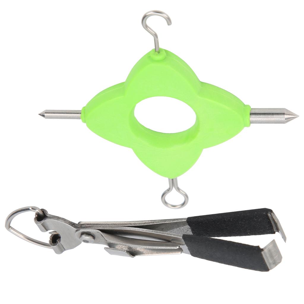 Multifunctional Fishhook Knot Puller Fishing Kotting Tool Stainless Steel Fishing Accessories