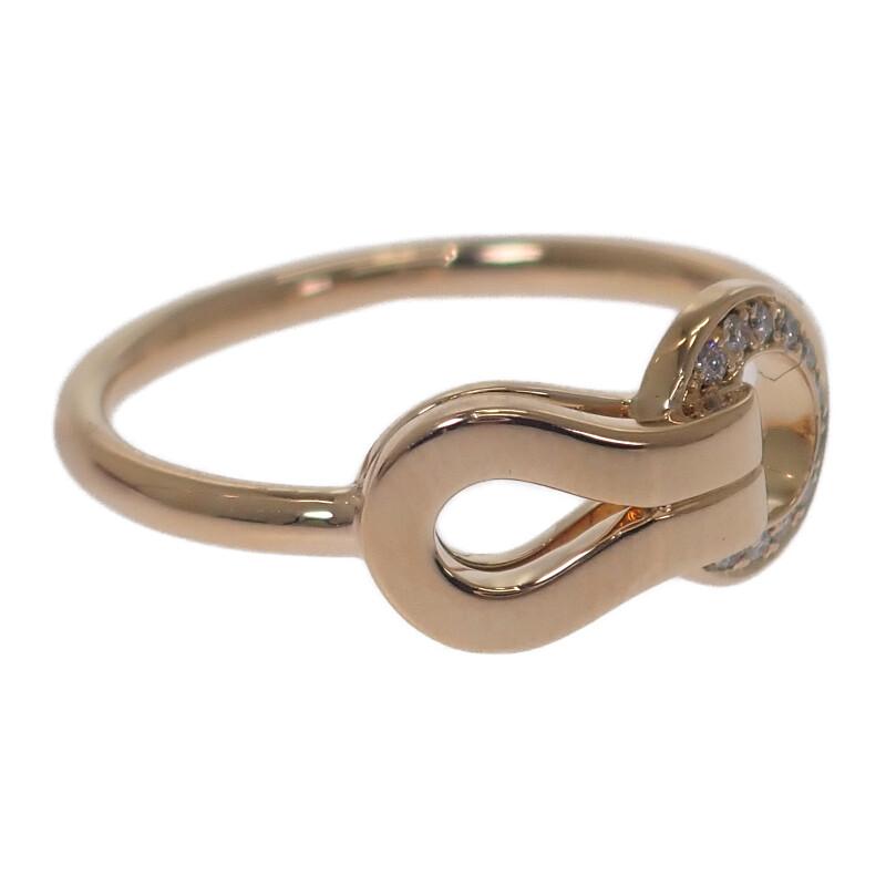 Cartier B4209348 #8(JP Size) Ring K18 Pink Gold/diamond Women