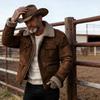 Men's Retro Lapel Multi-pocket Jacket - 2025 Autumn/Winter European and American Style