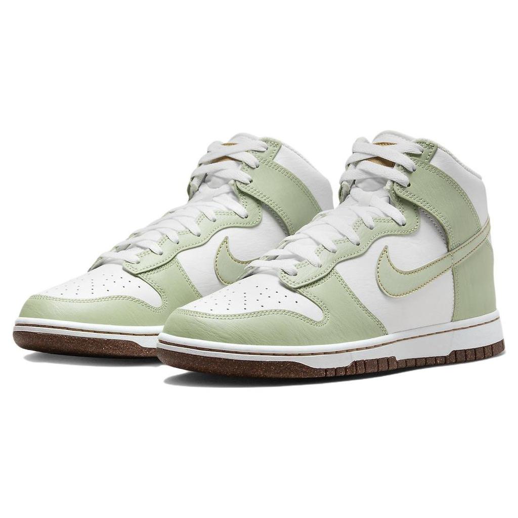 Nike Dunk High SE Inspected By Swoosh Men Sneakers Green Honeydew Summit-White DQ7680-300