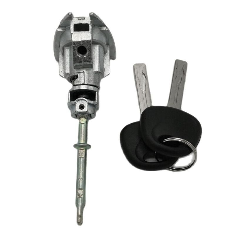 

ABUL-81970-3SA00 Front Door Lock Cylinder W/2 Keys Replacement For Sonata 2009-2014 Secondary Key Assembly Left Driver S
