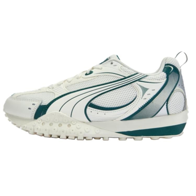 Puma Blktop Rider V2 Classic Универсальные Низкие Повседневные Кроссовки Унисекс Белый Зеленый 406318-03 40