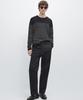 Masimodutti Barrel Fit Tailored Pants
