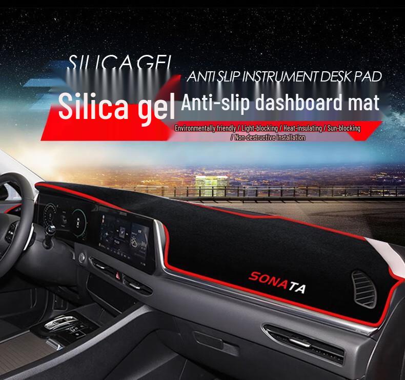 TapisPare-Soleil Anti-Reflets pour Tableau de Bord Hyundai Sonata & Yue Dong
