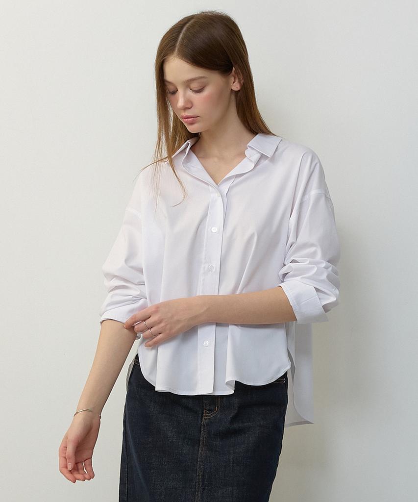 CITYBREEZE Wrinkle-Free Open Collar Shirt_4 Colors