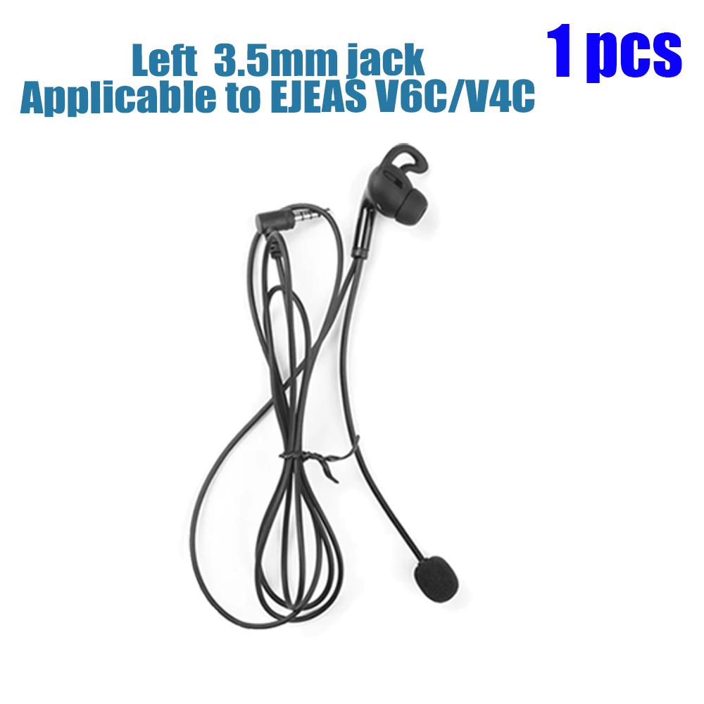 

10PCS Full Duplex Referee In-ear Earphones 3.5mm Jack for EJEAS V6C/V4C FBIM Judge Ear Intercom Headset Soccer Referee Headphone