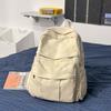 Schoolbag1011 New Korean Version Canvas Backpack Girls Casual Fashion Trend Versatile Anti-theft Travel Backpack Women