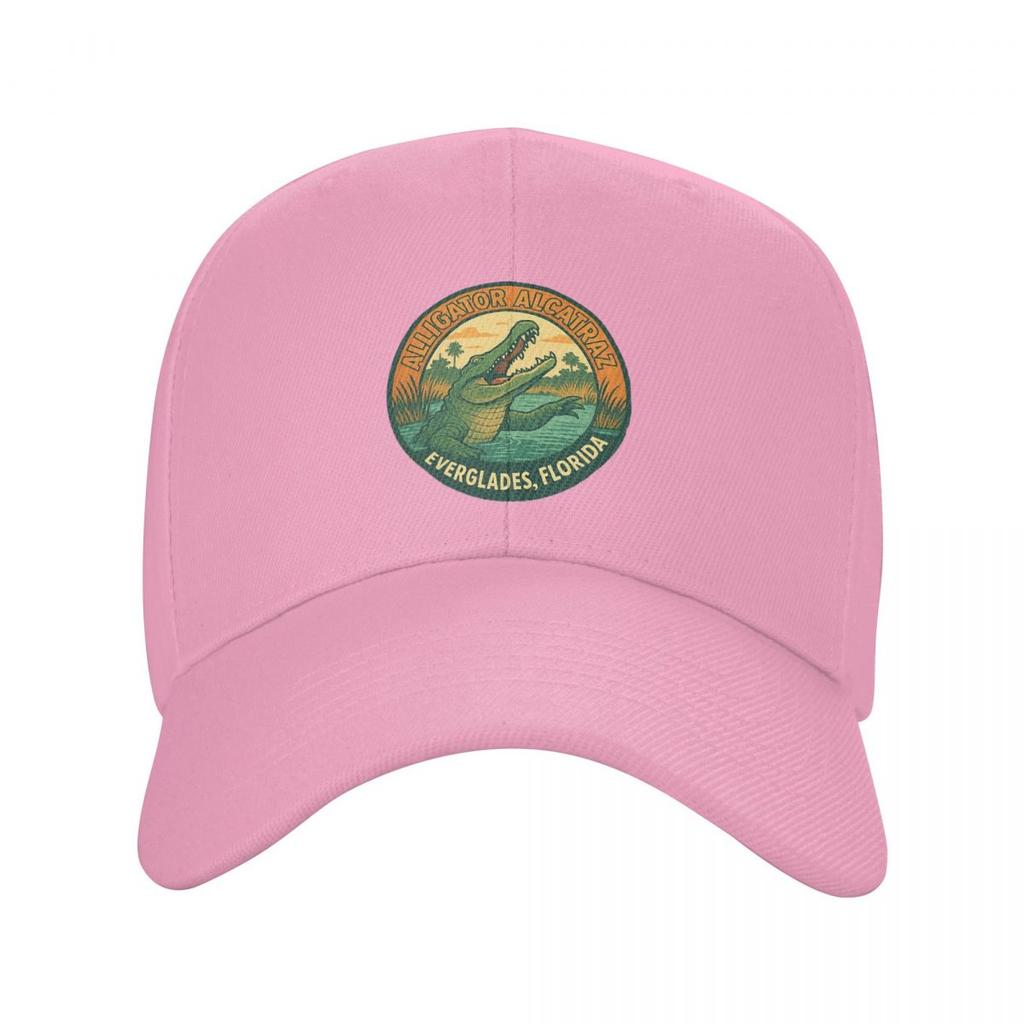 Alligator Alcatraz Florida Everglades Baseball Caps Snapback Men Women Hats Outdoor Cap Streetwear Baseball Hat Casquette