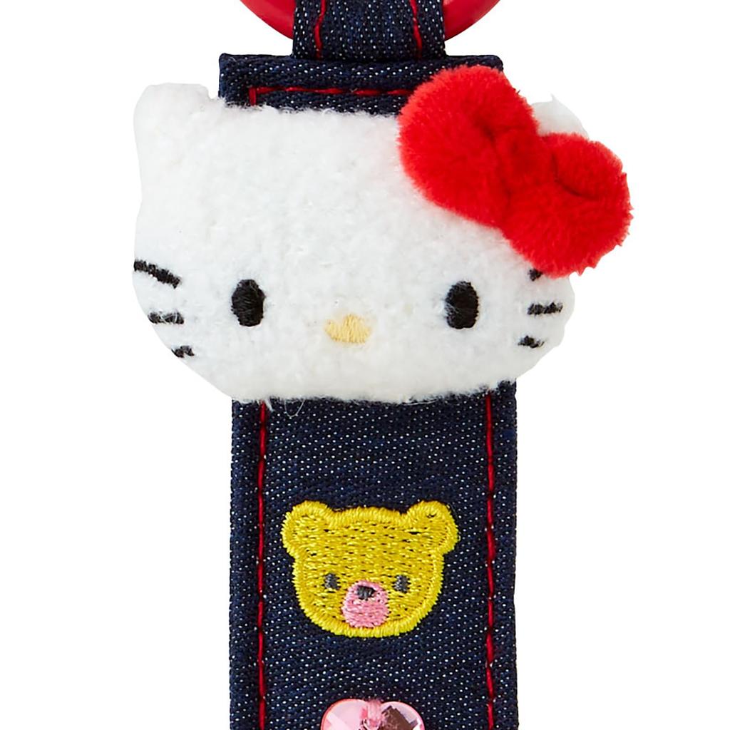 Sanrio Hello Kitty Tag Keychain 182923 (Denim Patch)