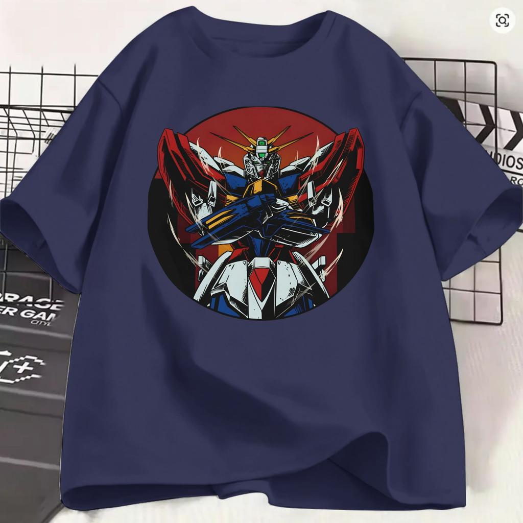 Gundam T Shirts Unisexs 100 Cotton Funny TShirts Crew Neck Tee Shirt Short Sleeve Clothing New Arrival