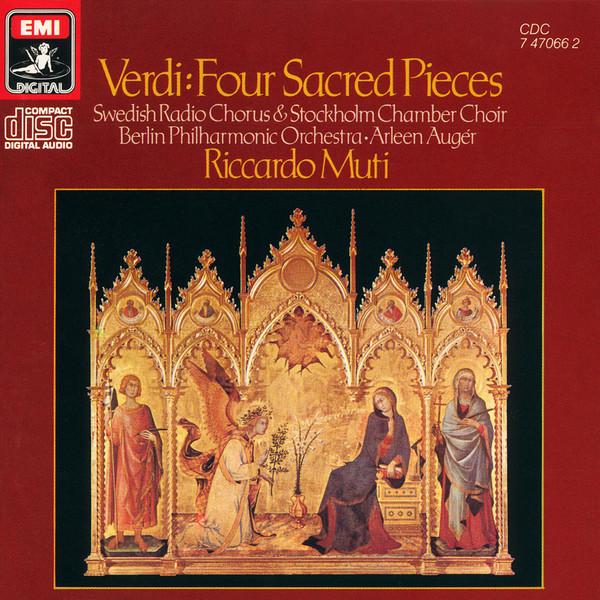 

CD VERDI; MUTI - Verdi: 4 Sacred Pieces CDC7470662 EMI Digital Japan Classical Used