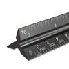 Aluminum Triangular - Professional Architectural Scale Ruler for Blueprints & Designs, Durable Metal Drafting Tool