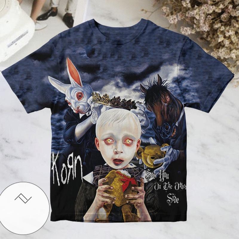 Classic Rock Korn 2026 Tour 3D Print Youth T-shirt Fashion Men Women Hip Hop Trend Short Sleeve