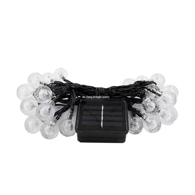 Waterproof Solar Fairy String Lights for Outdoor Garden, Courtyard, Home & Balcony Decoration