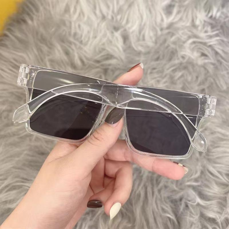 Vintage Rectangle Sunglasses Fashion Square Shades Eyewear Trendy Retro Women Brand Design Glasses Uv400