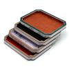 Ancient Style Jewelry Display Tray Counter Jade Storage Display Viewing Trays Forged Cloth Necklace Bracelet Organizer Plate