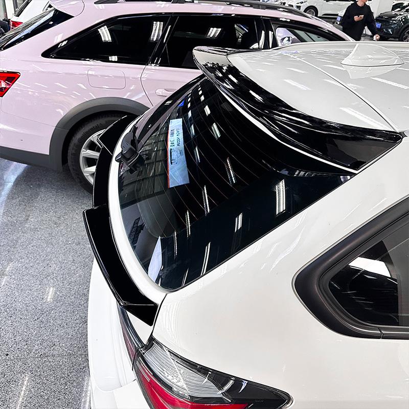 For BMW 3 Series F31 2013-2019 Touring MP Style High Quality ABS Car Mid Wing Spoiler Glossy Black Carbon Fiber Loo Body Kit
