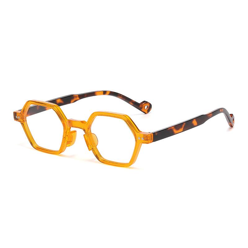 

Fashion Small Round Frame Glasses Women Anti Blue Light Transparent Eyewear Brand Designer Vintage Eyeglasses Optical Frame оранжевый