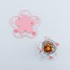1 STÜCK Kawaii Untersetzer im japanischen Stil Sakura Kaffeetasse Untersetzer Sakura Isolierte Tischmatte Tee Milch Tasse Home Dekoration Trinkgeschirr