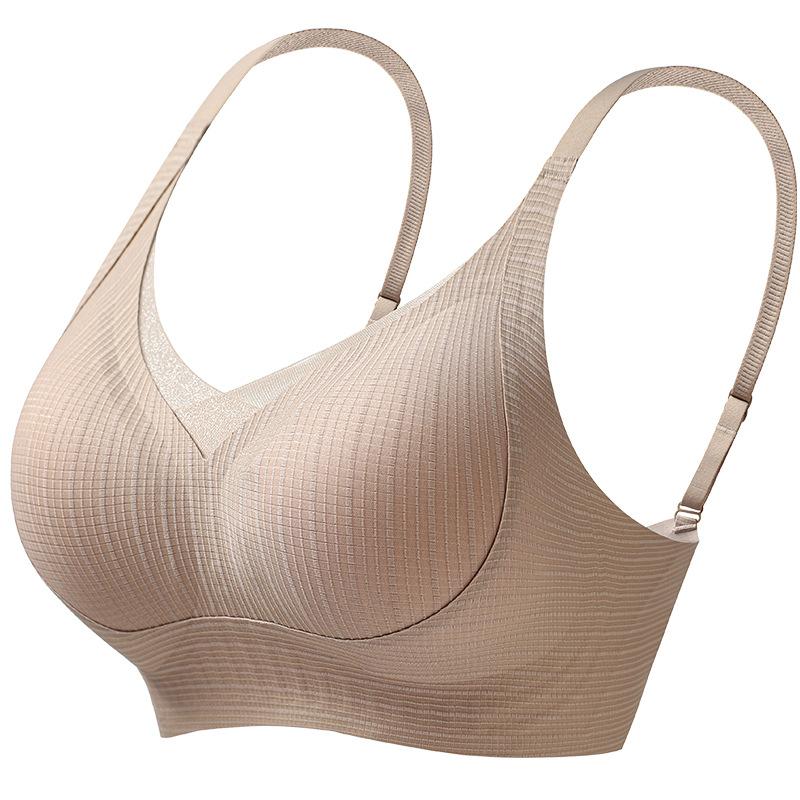 Natal Year Lift Underwear Women's Small Breasts Gather New Traceless Steel Rim Soft Support Anti-Sagging Bra