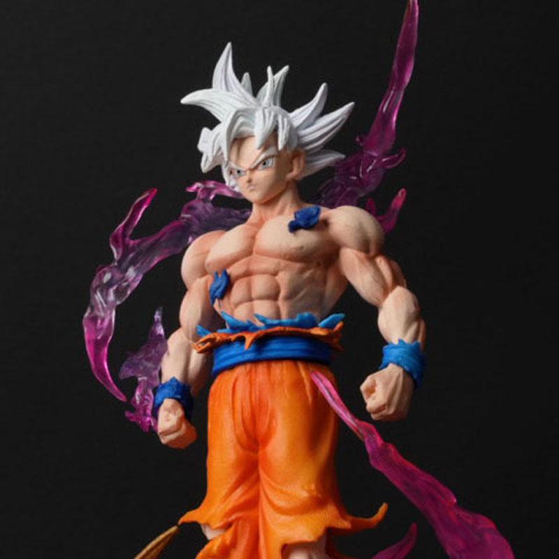 Anime Dragon Ball Z Figure Super Saiyan Ultra Instinct Goku Glow Action Figures Model Collect Toys Doll Decoration Gift