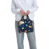 Solar System Space Planets Universe Insulated Lunch Bag for Women Children Portable Food Boxes Thermal Lunch Box Tote