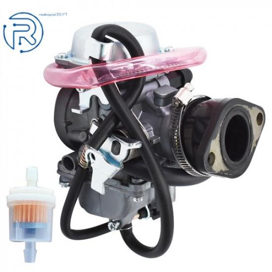 Carburetor & Intake Boot Joint Manifold Fit For Kawasaki KLR250 1987-2005