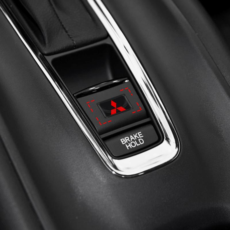 3D Epoxy Resin Car Styling Stickers Decorations For Mitsubishi ASX Lancer Pajero Outlander L200 EVO Lancer EX