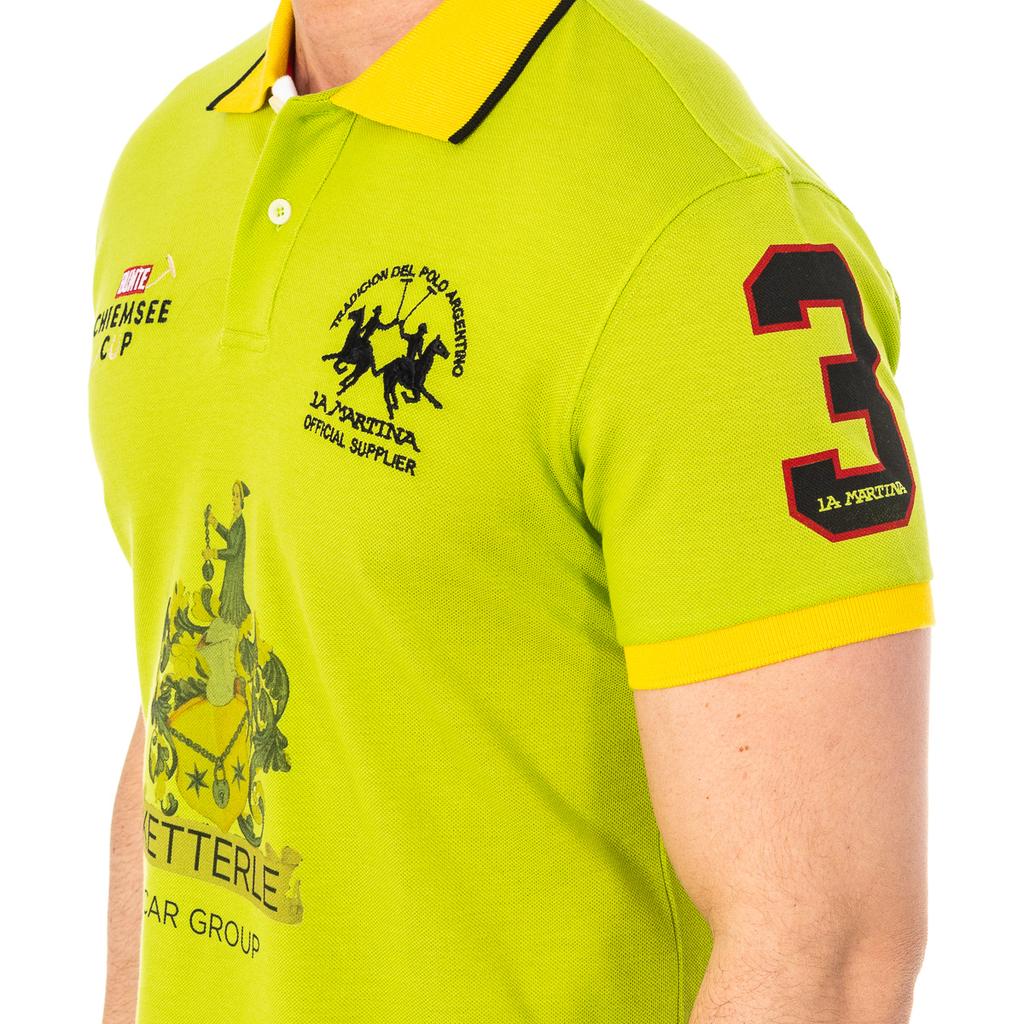Herren Kurzarm-Poloshirt mit Reverskragen 2MPS55