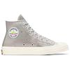 Converse Chuck 70 High Pride 2024 Unisex Sneakers Silver Egret Chaos-Fuschia A10214C