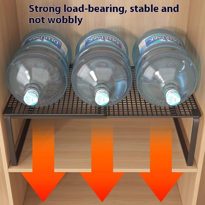 Retractable Wardrobe Storage Layered Organizer, Clothes Rack Internal Space Utilization Cabinet Pull-out Shelf, Shoe Rack