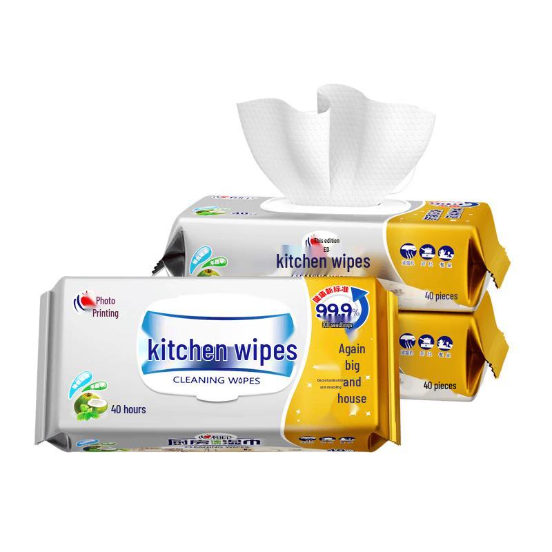 Mind Act Upon Mind Disposable Kitchen Wet Wipes