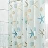 1 Pcs 180*200cm Bathroom Curtain Waterproof Shower Curtain With 12 Curtain Hooks And Rings Shower Curtain Set