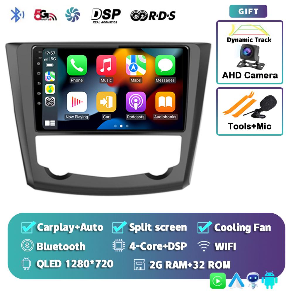 

Android 14 Carplay Auto для Renault Kadjar 2015 - 2017 Автомобильное радио 4G+WIFI Плеер Мультимедиа стерео 360 Камера Навигация Видео BT