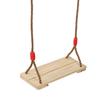 AdultChildren Wooden Swing Hanging Seat Amusement Equipment Accessory for Indooroutdoor
