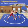 3M X 3M Roll Out Wrestling Mat Wear Resist Multi-Functional Training Blankets Anti-Slip for Grappling Martial Art Boxing Judo
