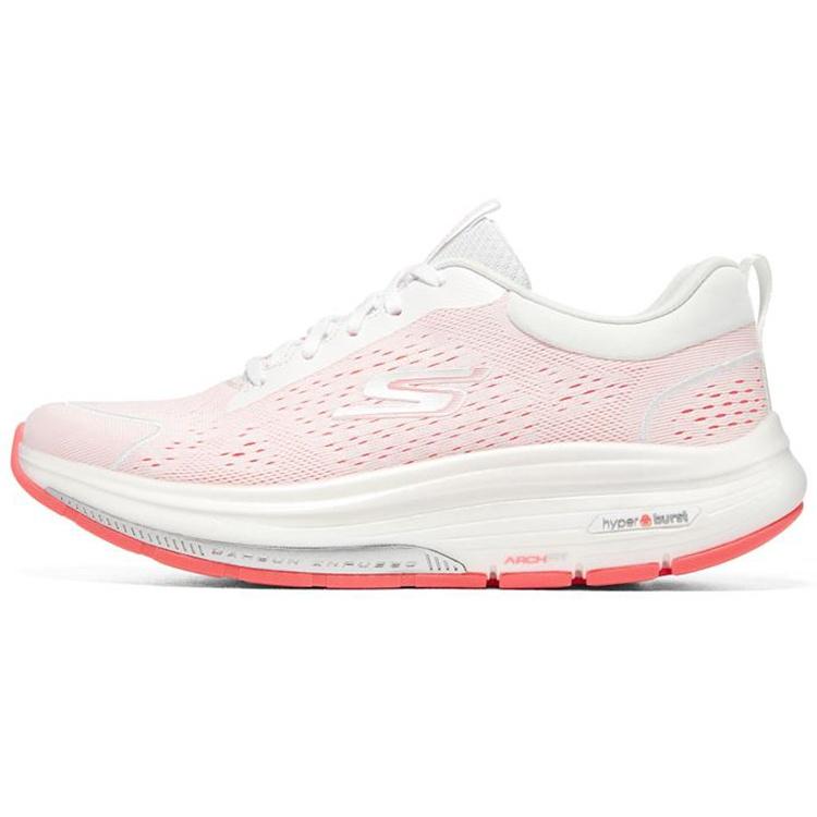 (WMNS) Skechers Go Walk Workout Walker  Outpa - White Hot Coral  Women s 124933-WCRL EU 35