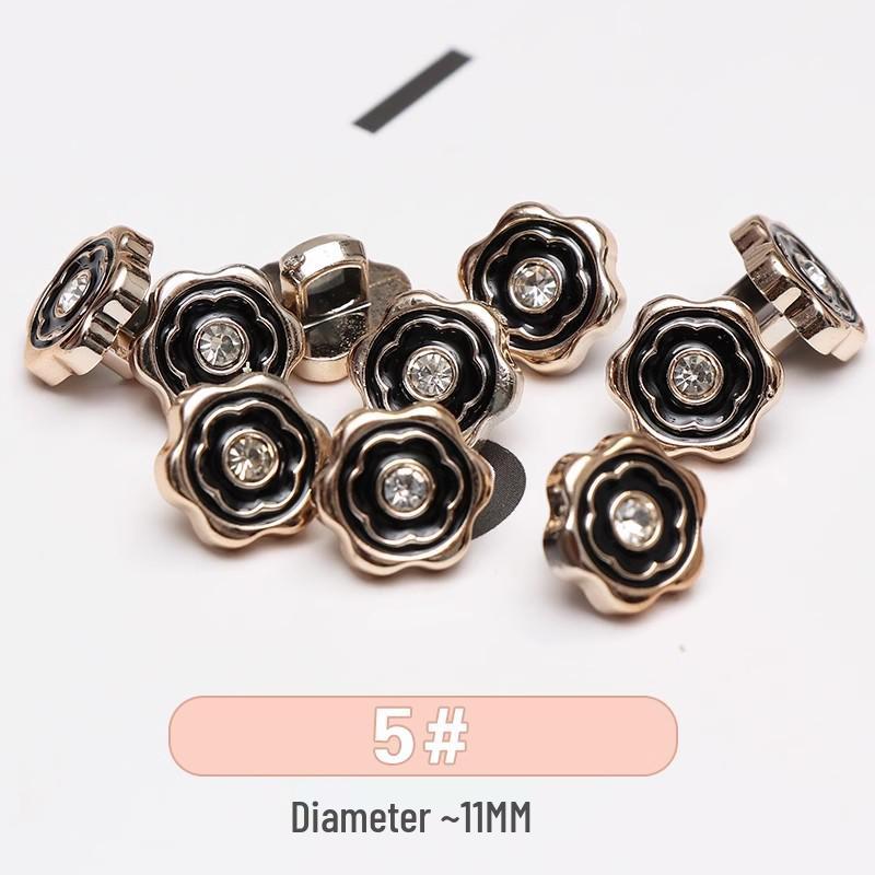 Exquisite Perlenknopf-Kollektion für Damen: Vielseitige Hemd- & Rock-Dekorationsaccessoires