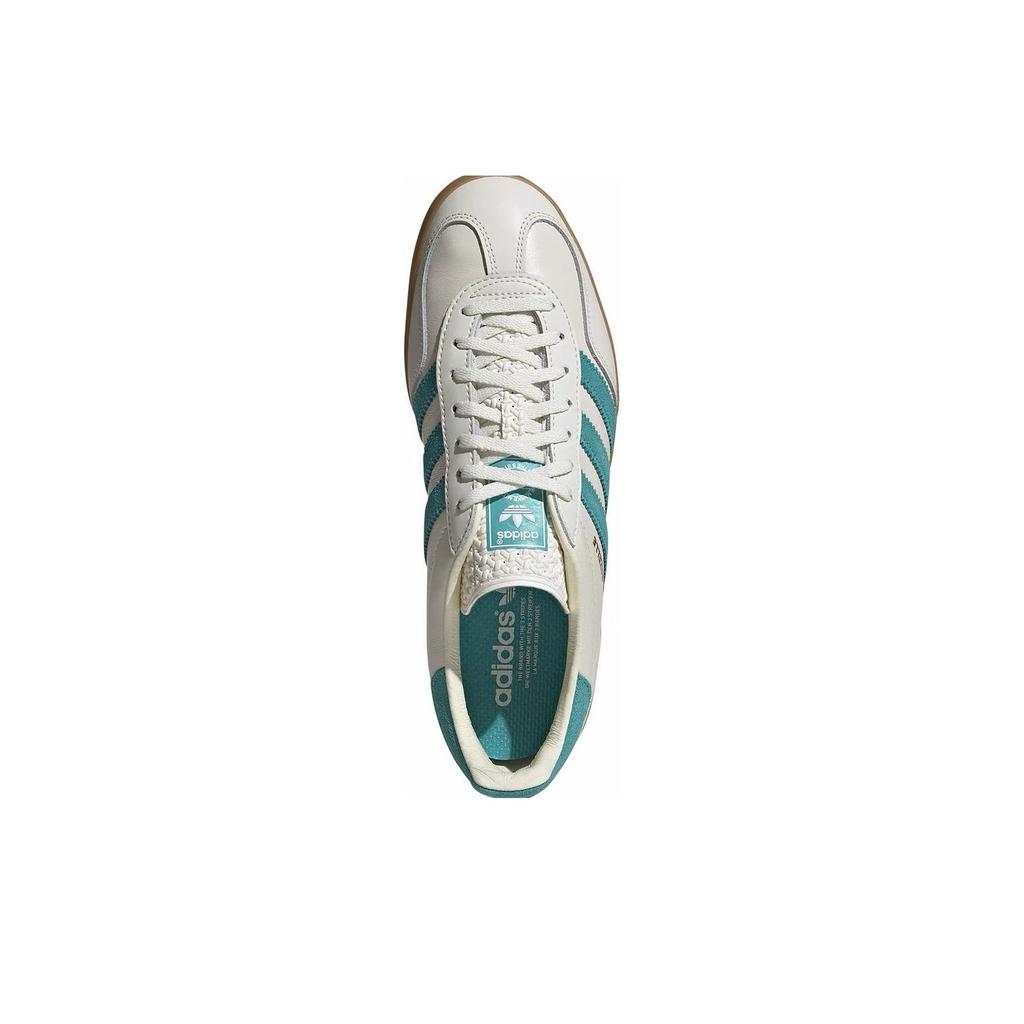 Adidas Gazelle Indoor Chalk Turquoise Unisex Sneakers Cream Chalk-White Footwear-White JI2583