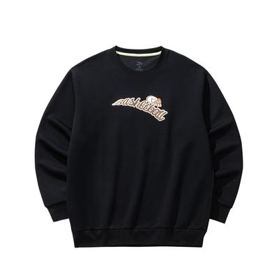 Anta Felpa Trendy Stampata Girocollo Pullover Sportivo da Basket Felpe Unisex 972531703-3