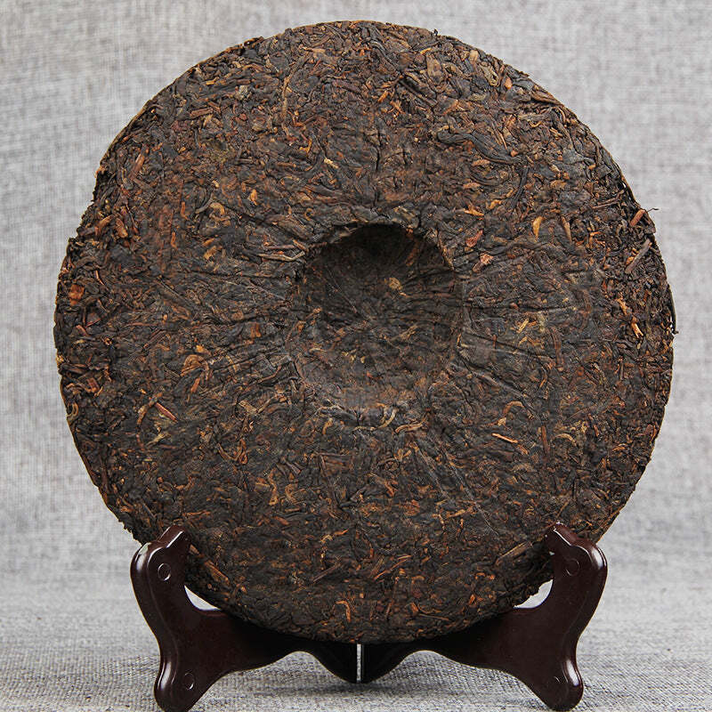 357g Gâteau de Thé Pu-erh Cuit Arbre Ancien Yunnan Collection Jingmai Thé Puerh Mûr