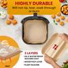 Air Fryer Disposable Paper Liners 50Pcs, 8 Inch Square Non-Stick Oil Proof Air Fryer Liners for 5-8 Qt Basket