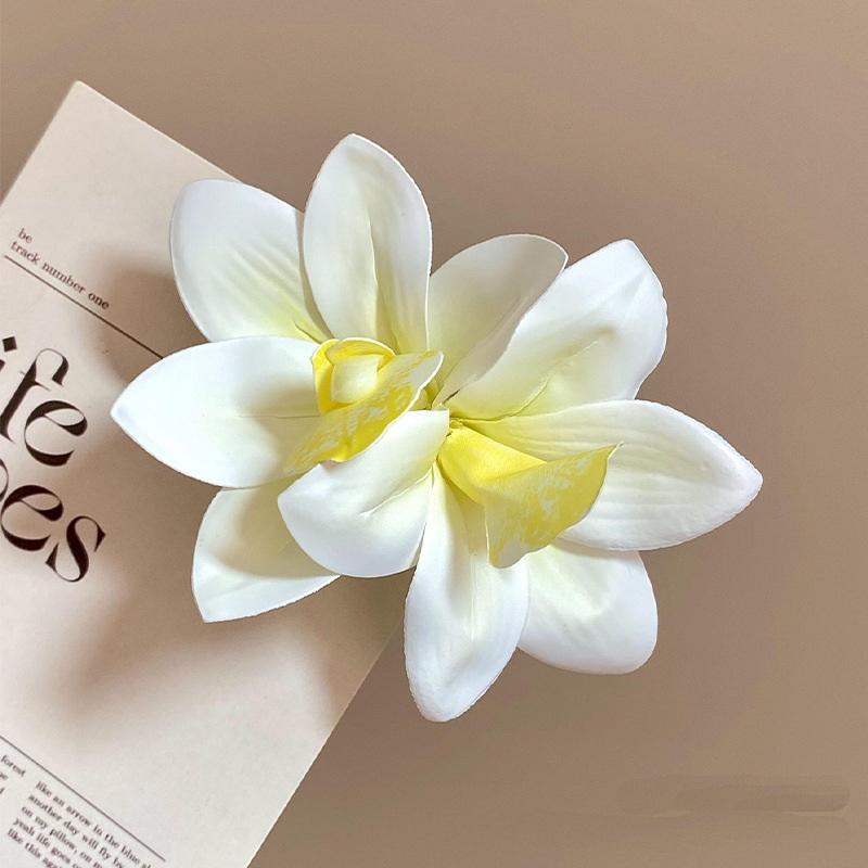 1/4 Stück Hawaii Brautblumen Haarnadeln Spangen Bohemia Canna Blumen Kleine Haarspangen für Hochzeits-Haarschmuck