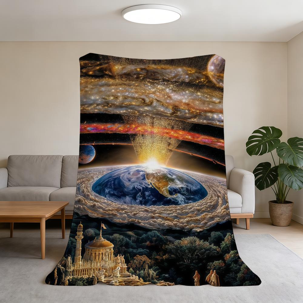 Surreal Blanket Super Art Warm Comfortable Plush Throw Blanket Child Home Style Sofa Bedroom Gift 75x90cm