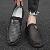 Summer Hot Selling Hollowed Out Breathable Men's Mesh Casual Shoes Handmade Soles Outdoor Camping Shoes Men's Sports Loafers