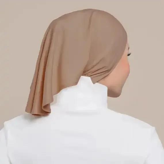 Soft Under Cap Inner Hijab Stretchy Muslim Women Underscarf Bonnet Islam Turban Tube Bone Bonnet Ninja Head Cover Headscarf Hat