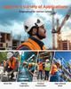 Industrial Safety Helmet, ANSI/ISEA Z89.1 Approved ABS Hard Hat with Visor & 6-Point Ratchet Suspension, Adjustable Vented Hardhat for Men & Women,